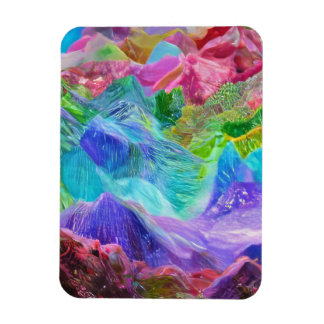 Magnet Flexible Abstrait de Crystal Mountain