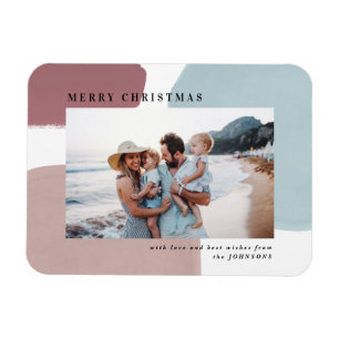 Magnet Flexible Abstraite photo de vacances peinte en couleur