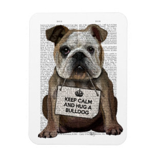 Magnet Flexible Accrochez un Bulldog