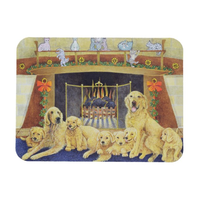 Magnet Flexible Accueil et coeur (Horizontal)