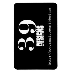 Magnet Flexible adhésif pour pare-chocs d'aimant de 39 desings