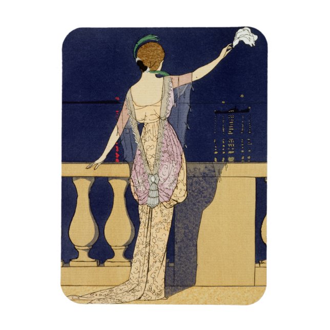 Magnet Flexible Adieu à la nuit, design pour la robe de soirée par (Vertical)