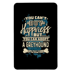 Magnet Flexible Adopter Un T-shirt Greyhound Secourir Chemise Chie