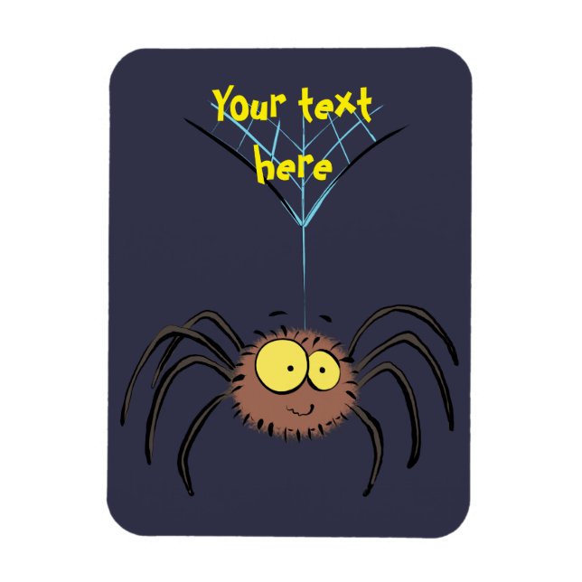 Magnet Flexible adorable aimant de dessin animé d'araignée (Vertical)