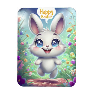Magnet Flexible Adorable Lapin Aimant de Pâques