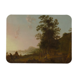 Magnet Flexible Aelbert Cuyp - Paysage avec le vol vers l'Egypte