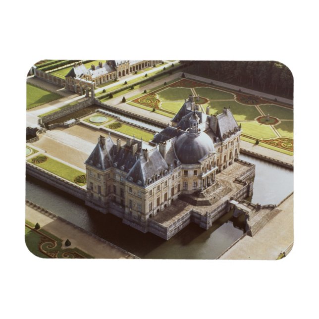 Magnet Flexible Aerial view of the Chateau, designed for Nicholas (Horizontal)