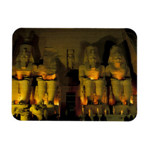 Magnet Flexible AF, Egypte, Abu Simbel. Chiffres colossaux de