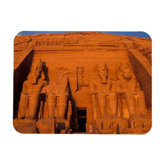 Magnet Flexible AF, Égypte, Abu Simbel. Façade au coucher du solei (Horizontal)