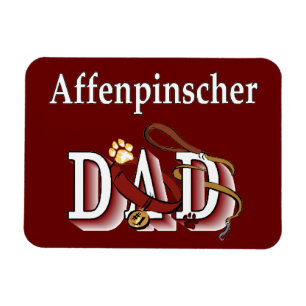 Magnet Flexible Affenpinscher Papa