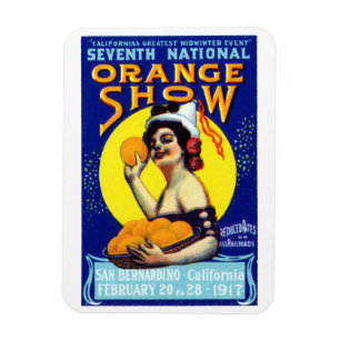 Magnet Flexible Affiche 1917 de San Bernardino