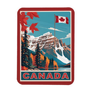 Magnet Flexible Affiche Canada Travel