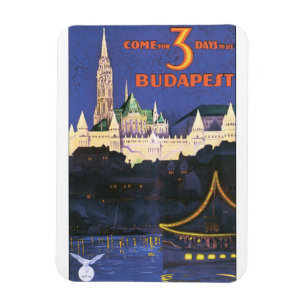 Magnet Flexible Affiche de Budapest