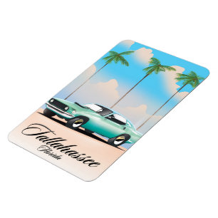 Magnet Flexible Affiche de Tallahassee Florida Travel.