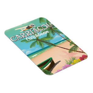 Magnet Flexible Affiche de voyage à Carriacou