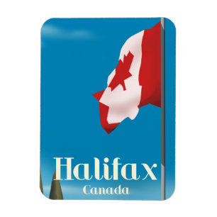 Magnet Flexible Affiche de voyage de Halifax Canada