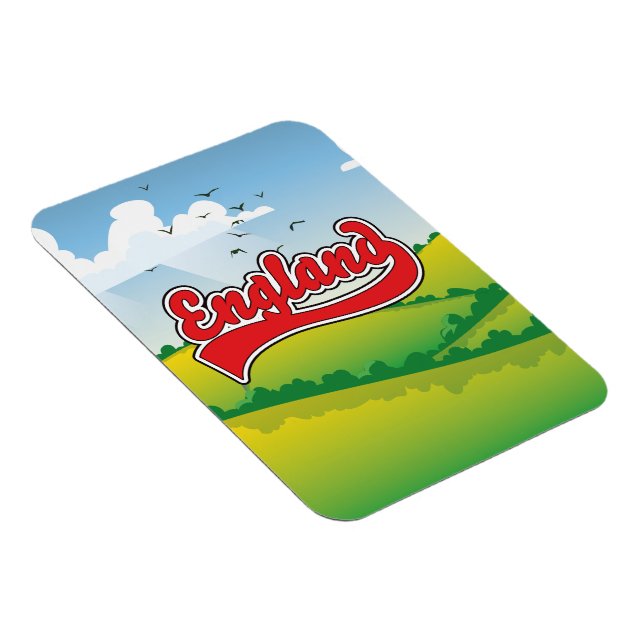 Magnet Flexible Affiche de voyage de la campagne anglaise (Côté Droit)