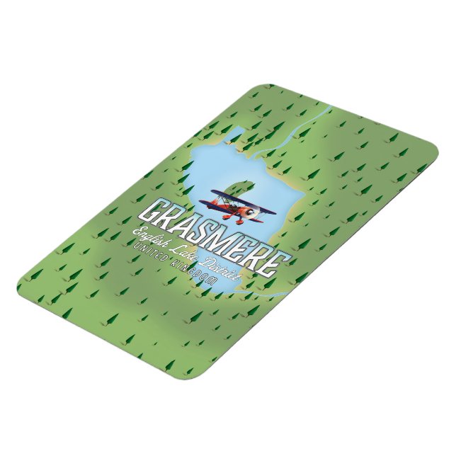 Magnet Flexible Affiche de voyage de ski Chymbulak Kazakhstan (Côté Gauche)