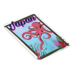 Magnet Flexible Affiche de voyage de style vintage Japon