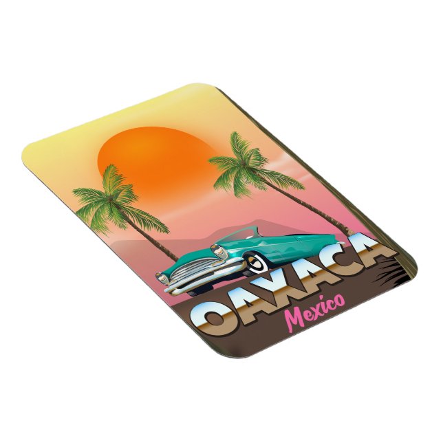 Magnet Flexible Affiche de voyage Oaxaca Mexique (Côté Droit)