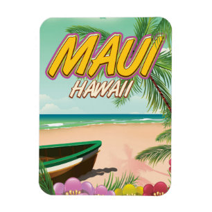 Magnet Flexible Affiche de voyage Savai'i Fidji Samoa