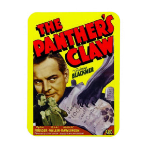 Magnet Flexible Affiche du film The Panther's Claw en 1942