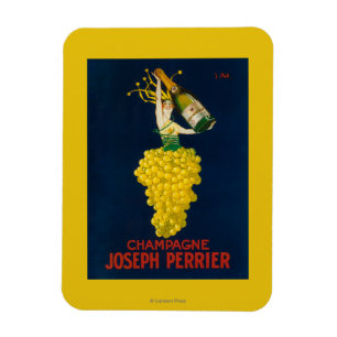 Magnet Flexible Affiche promotionnelle de Joseph Perrier Champagne