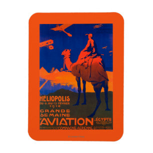 Magnet Flexible Affiche promotionnelle de la compagnie aérienne fr