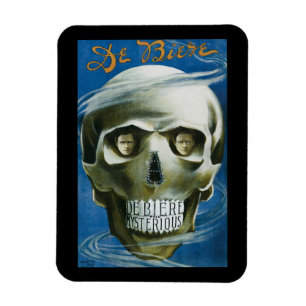 Magnet Flexible Affiche vintage Magic, De Biere le Mystérieux