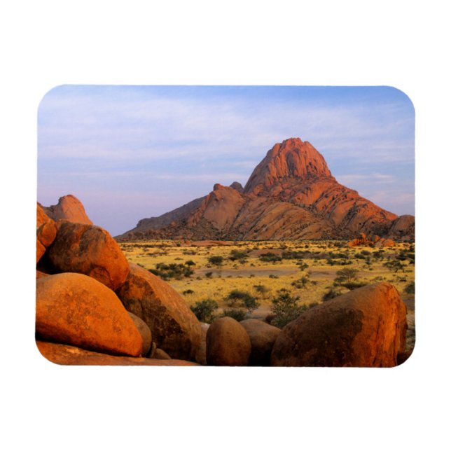 Magnet Flexible Affleurement rocheux et plaine, Spitzkoppe, Erongo (Horizontal)