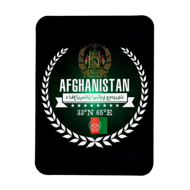 Magnet Flexible Afghanistan (Vertical)