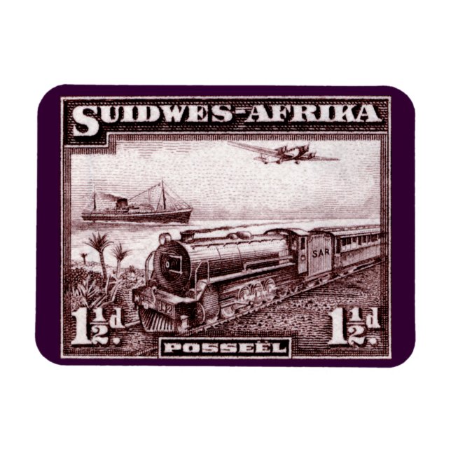 Magnet Flexible Afrique du Sud-Ouest 1937 (Horizontal)