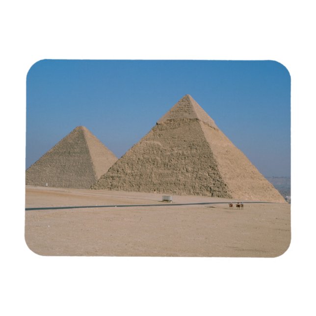 Magnet Flexible Afrique - Egypte - Le Caire - Les grandes pyramide (Horizontal)