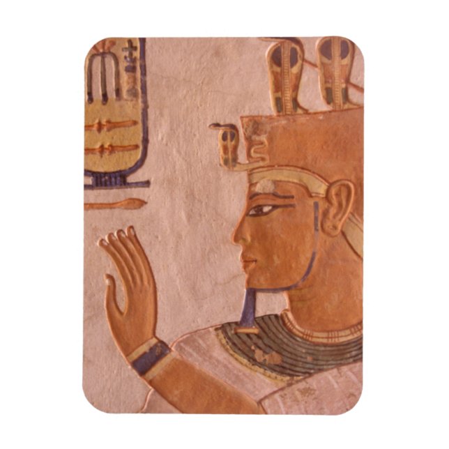 Magnet Flexible Afrique, Égypte, Vallée des Rois. Mur de la tombe (Vertical)