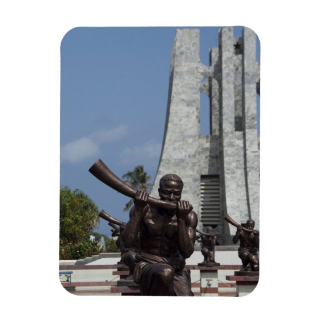 Magnet Flexible Afrique, Ghana, Accra. Mausolée de Nkrumah, finale (Vertical)