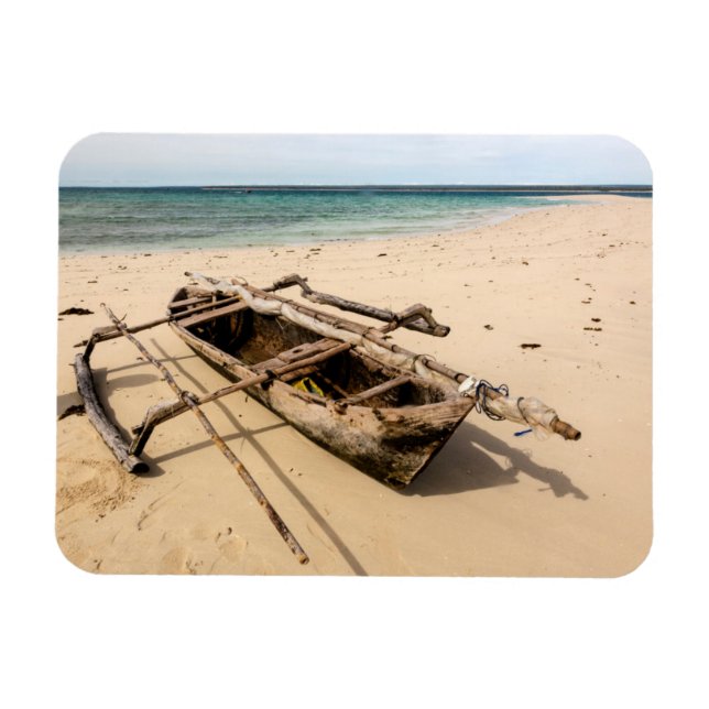 Magnet Flexible Afrique, Mozambique, île de Mogundula (Horizontal)