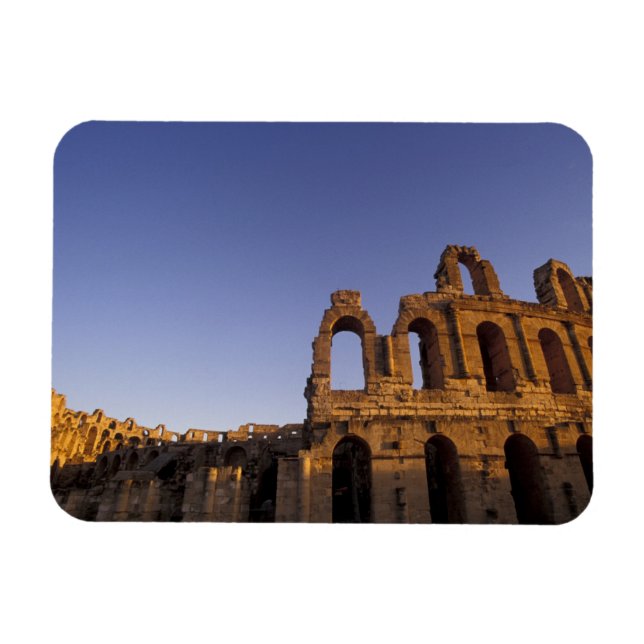 Magnet Flexible Afrique, Tunisie, El Jem. Ruines d'un 2 (Horizontal)