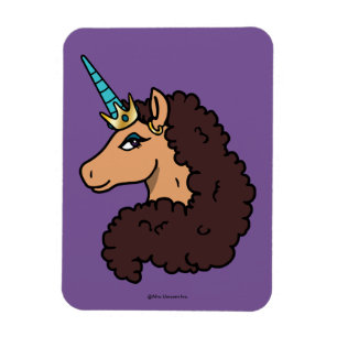 Magnet Flexible Afro Unicorn   Divin