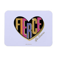 Afro Unicorn Fierce Heart Design