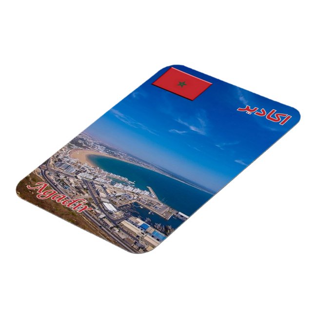 Magnet Flexible Agadir - Maroc - (Côté Gauche)