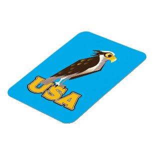 Magnet Flexible Aigle Américain Bold