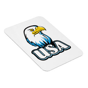 Magnet Flexible Aigle américain (édition bleue limitée)
