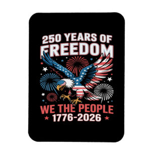 Magnet Flexible Aigle de la liberté 250 ans 250e anniversaire État