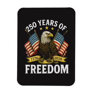 Magnet Flexible Aigle royal 250 ans de liberté 1776 2026
