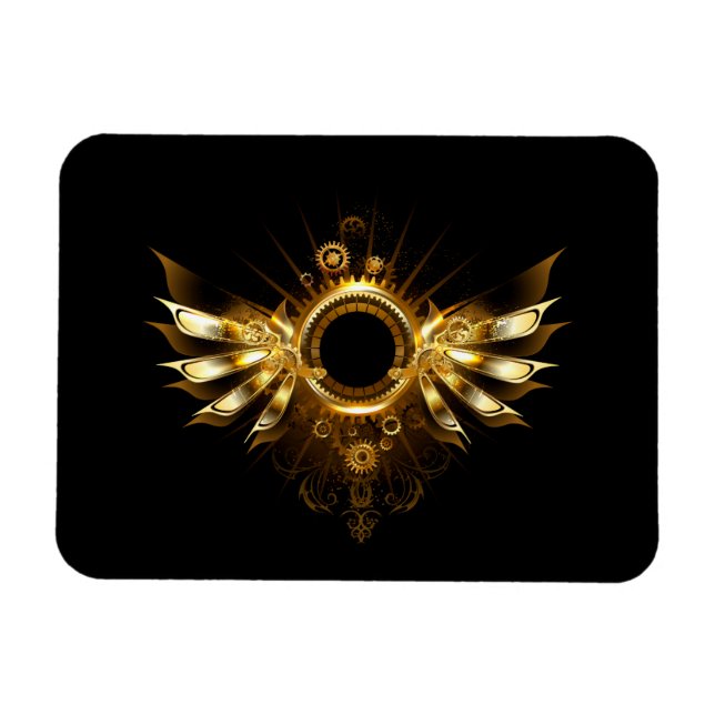 Magnet Flexible Ailes steampunk (Horizontal)