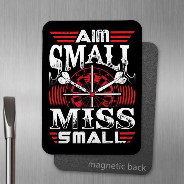 Magnet Flexible Aim Small Miss Small - Dart Player (Créateur téléchargé)