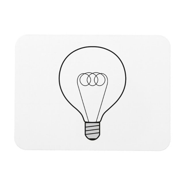 Magnet Flexible Aimant à ampoule (Horizontal)