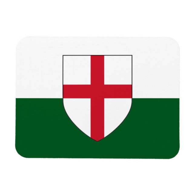 Magnet Flexible Aimant à drapeau d'Angleterre et du Pays de Galles (Horizontal)