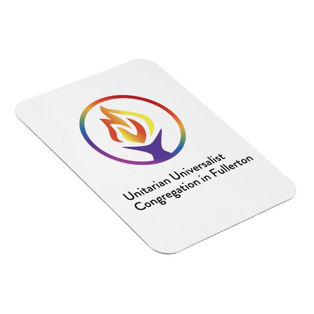 Magnet Flexible Aimant avec logo UUCF (Côté Droit)