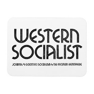 Magnet Flexible Aimant blanc socialiste occidental